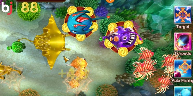 Ưu điểm vượt trội chỉ có tại sảnh chơi bắn cá BJ 88