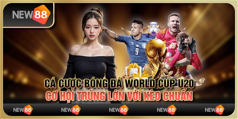 Cá cược bóng đá World Cup U20: cơ hội trúng lớn với kèo chuẩn
